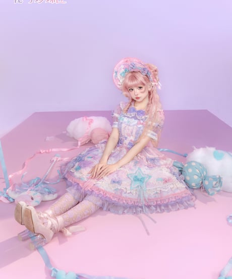 「花箱×サンリオ リトルツインスターズ」Starドレス【7/20まで】ロリータ
