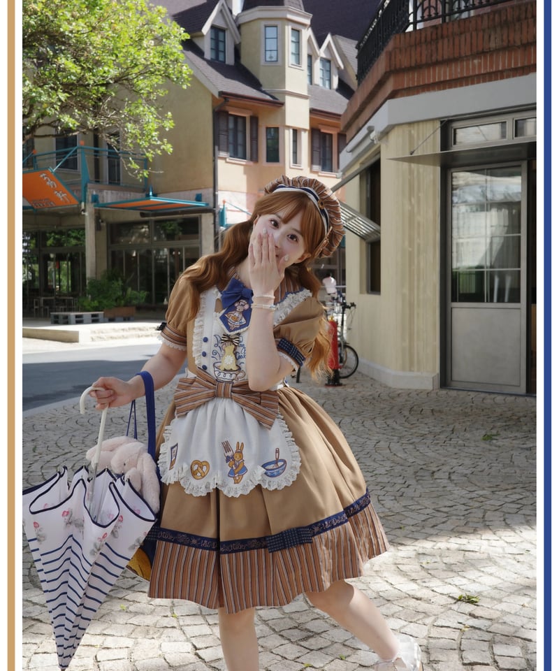 クッキングマウス」エプロンワンピース 【1/11まで】送料無料！ | GIRLISM