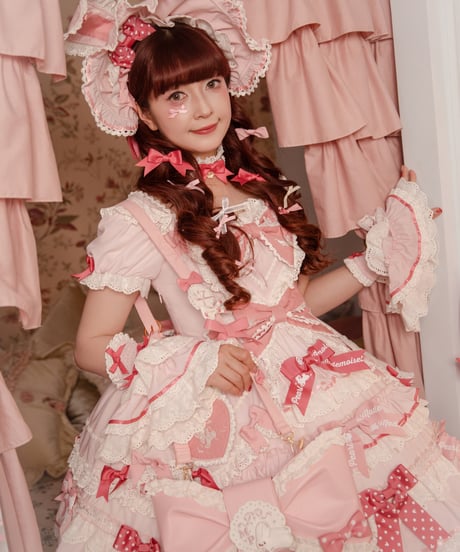 「ラビットリボン」青木美沙子コラボドレス（ピンク）【6/15まで】送料無料！