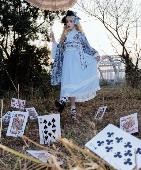 「Wonder Alice」袴風セット 【3/30まで】送料無料！