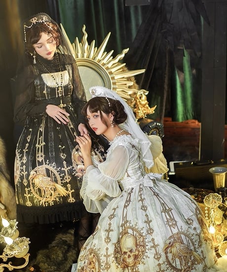 「Golden Skeleton」ジャンパースカート 【10/25まで】送料無料！