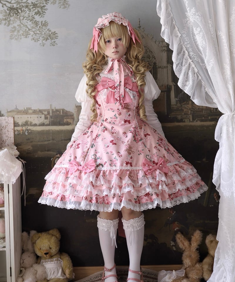 幸せのブーケ」ジャンパースカート 【12/20まで】送料無料！ | GIRLISM