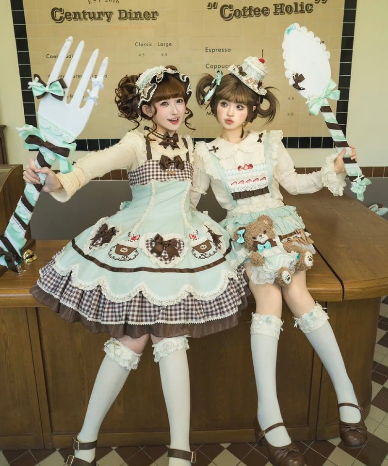 カップケーキ」ジャンパースカート（新色） 【1/28まで】送料無料