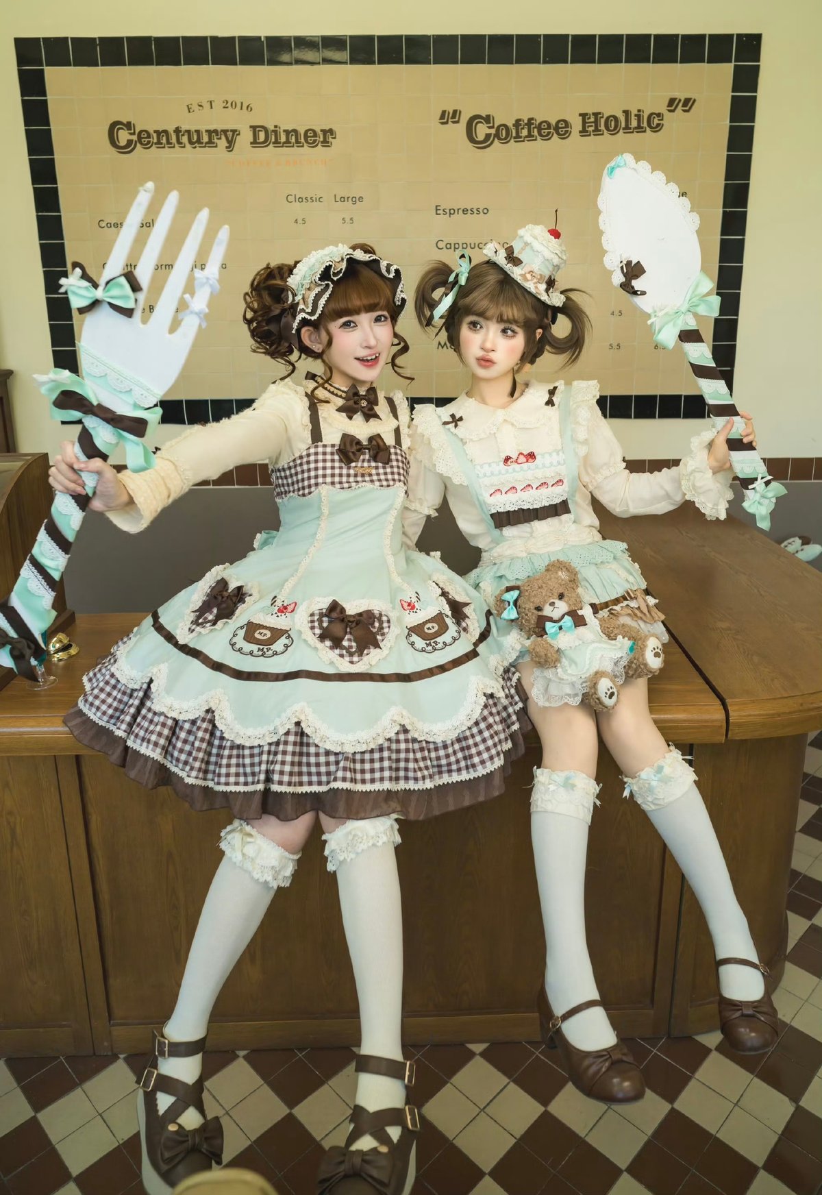 カップケーキ」ジャンパースカート（新色） 【1/28まで】送料無料