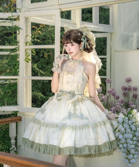 「Beloved Lily」ホルターワンピース 【7/2まで】ロリータ