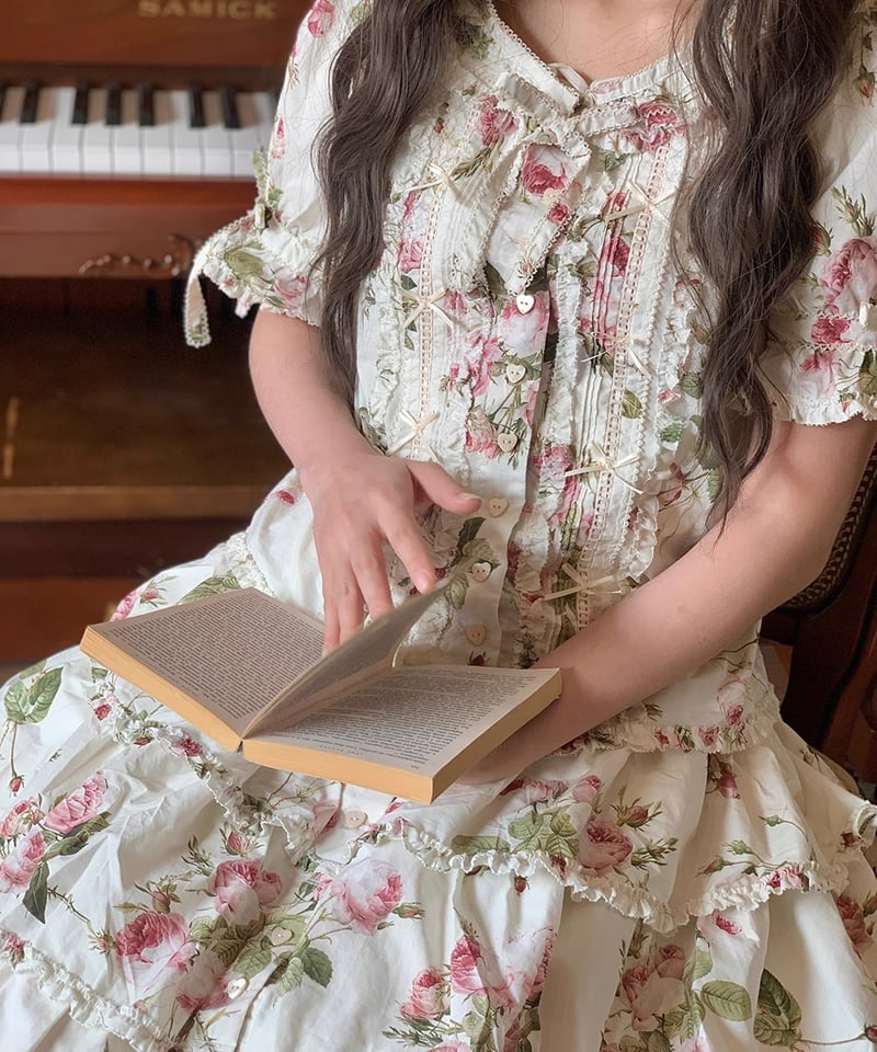 薔薇園」トップス・スカート・ワンピース 【8/11まで】送料無料