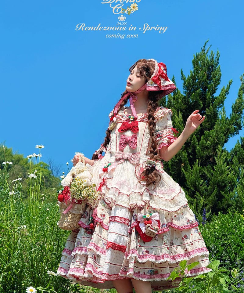 春日の約束」ワンピース＆小物（生成り） 【6/17まで】ロリータ | GIRLISM