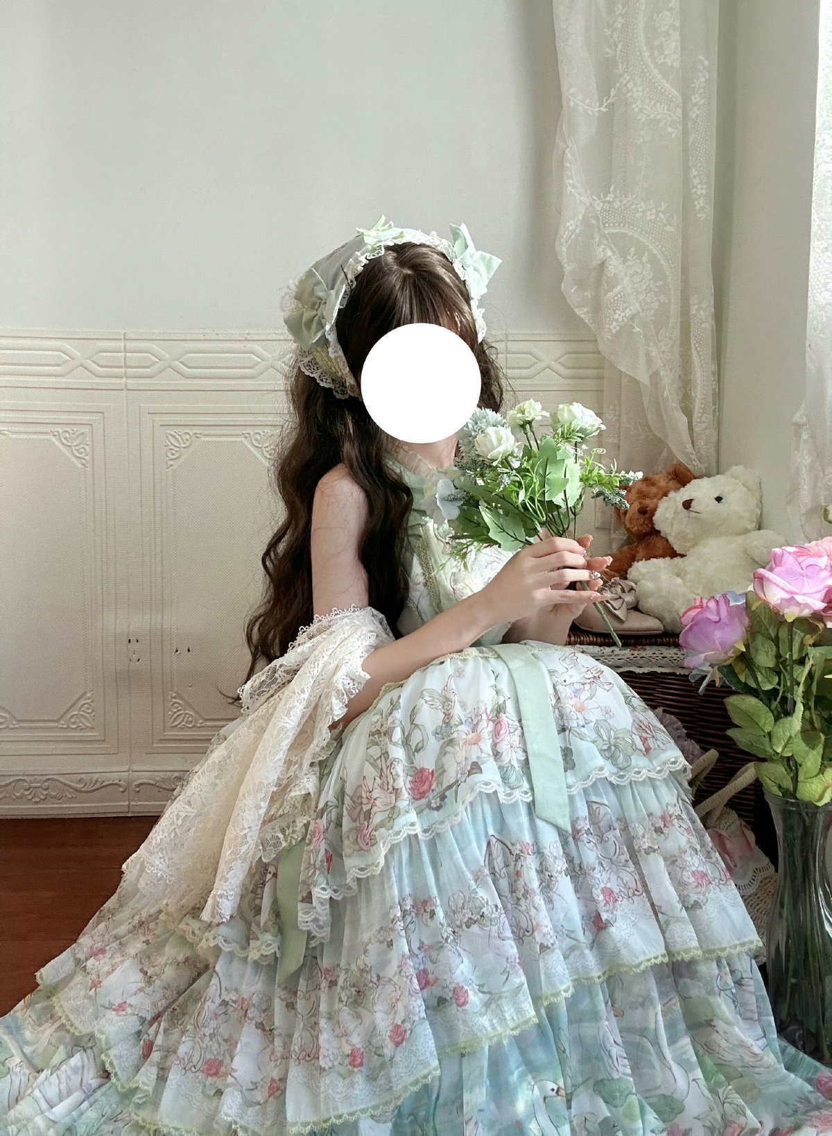 Swan Lake」ジャンパースカート＆ケープセット【2/15まで】送料無料