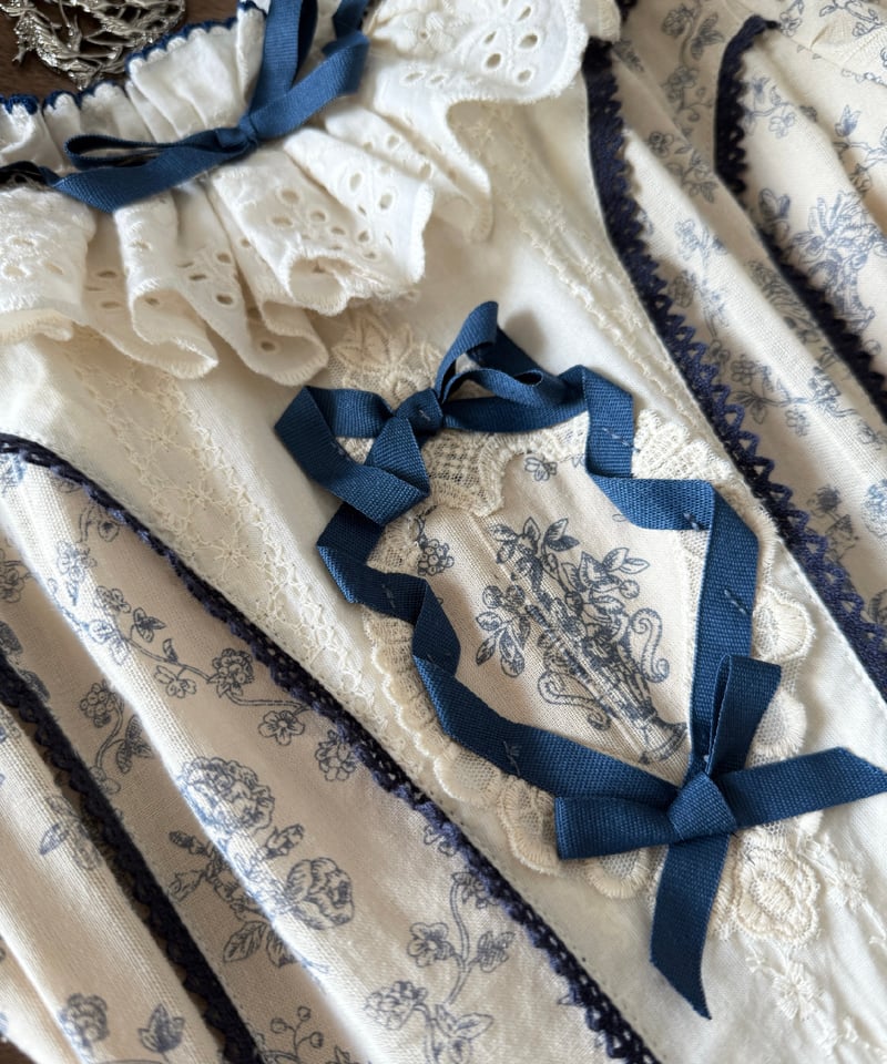 ブルーベリーフィナンシェ」ワンピース＆ジャケット【10/1まで】送料