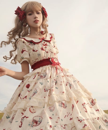 「Apple Tea」ワンピース 【1/27まで】送料無料！