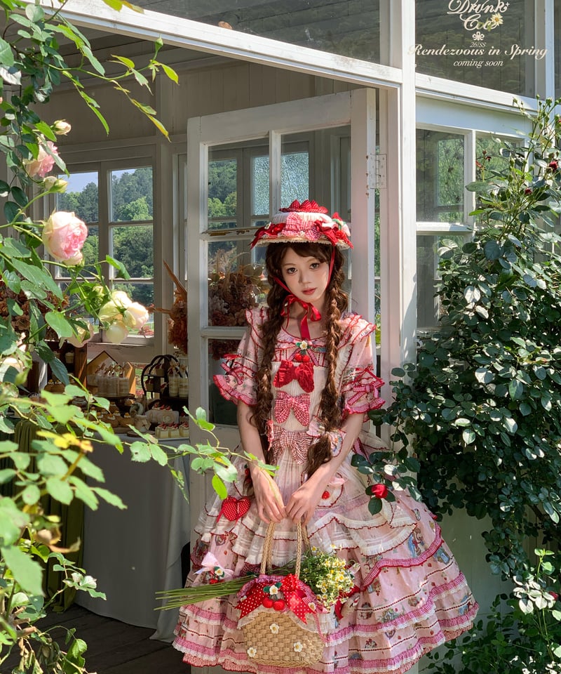 春日の約束」ワンピース＆小物（ピンク） 【6/17まで】ロリータ | GIRLISM