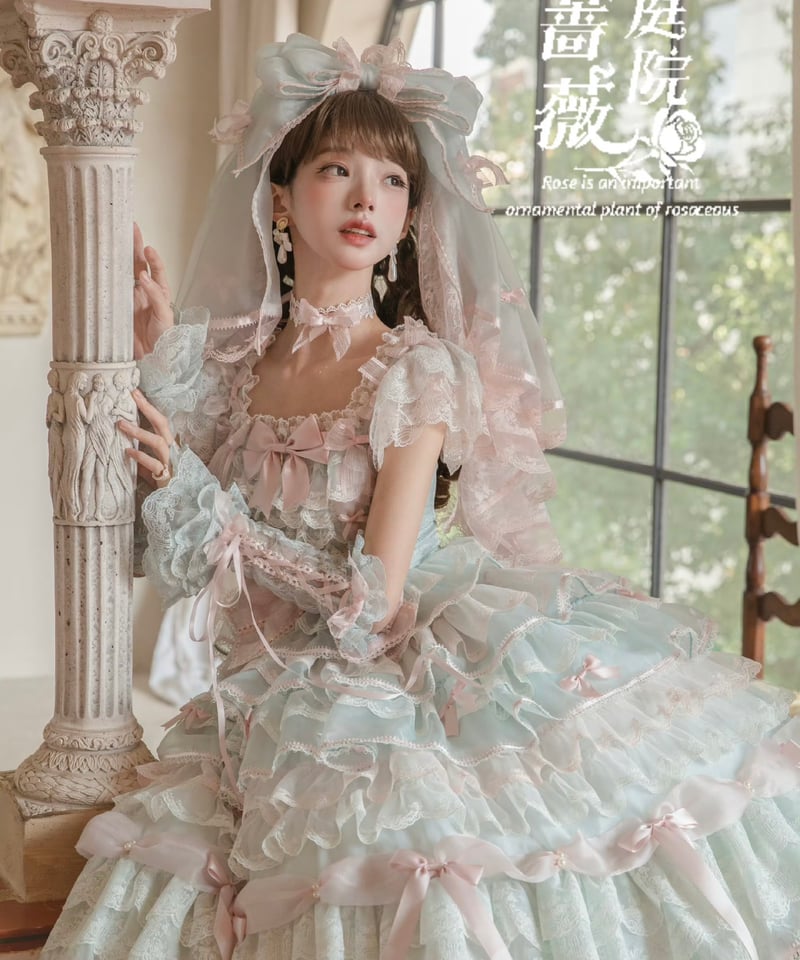 ドレスローザセット　バラ売り値下げ対応可能 薔薇庭院」ワンピースドレス【10/30まで】送料無料！ | GIRLISM