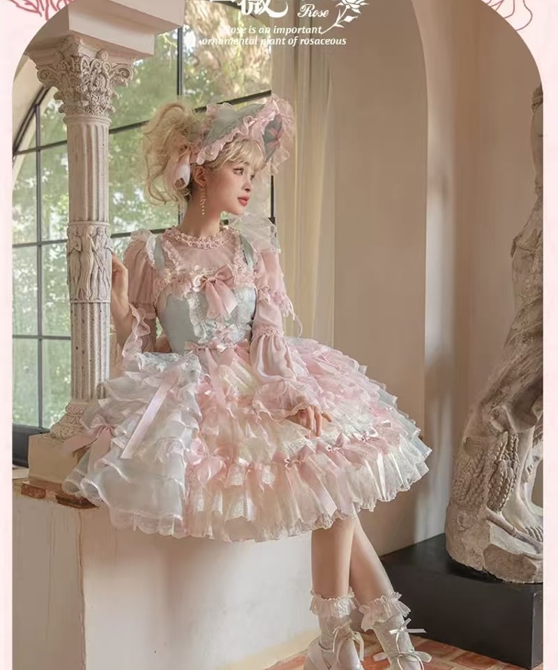 薔薇庭院」ジャンパースカート【10/30まで】送料無料！ | GIRLISM