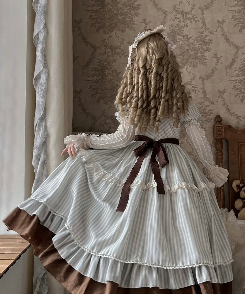 ストライプの鍵」ワンピース＆ハット【9/13まで】送料無料！ | GIRLISM