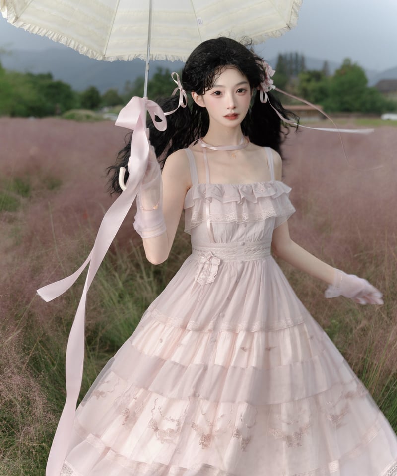 mrcao様✩恋するお姫様ジャンパースカートセット Manta Rose」ジャンパースカート 【5/30まで】ロリータ | GIRLISM