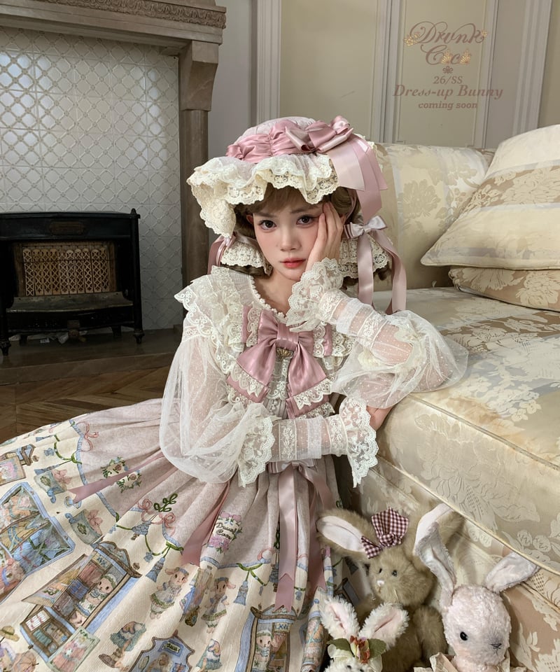 Dress-up Bunny」長袖ワンピース【3/14まで】送料無料！ | GIRLISM