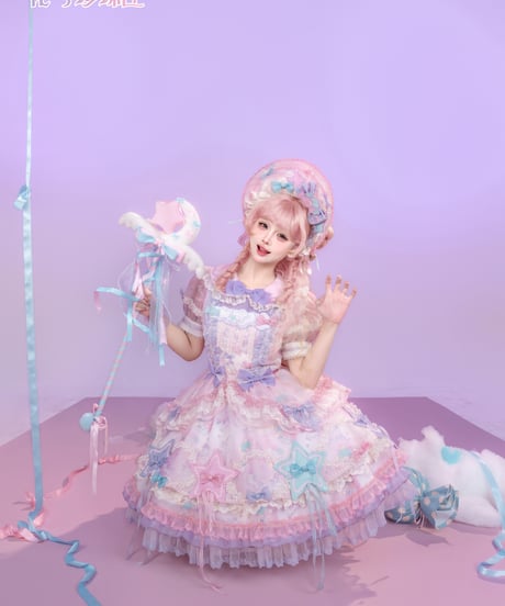 「花箱×サンリオ リトルツインスターズ」Starドレス【7/20まで】ロリータ