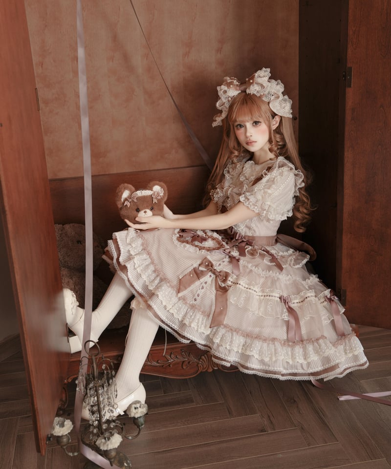 ストライプ乙女」ブラウス 【8/5まで】ロリータ | GIRLISM