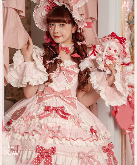 「ラビットリボン」青木美沙子コラボドレス（ピンク）【6/15まで】送料無料！