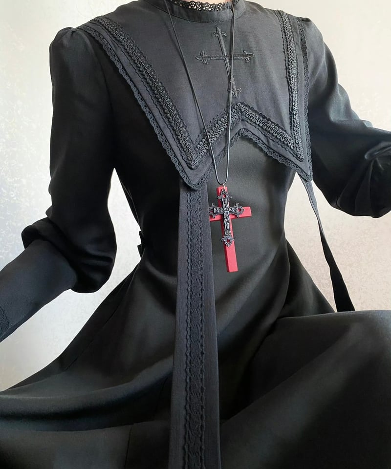 月夜祈祷」修道女ロングワンピース【10/20まで】送料無料！ | GIRLISM