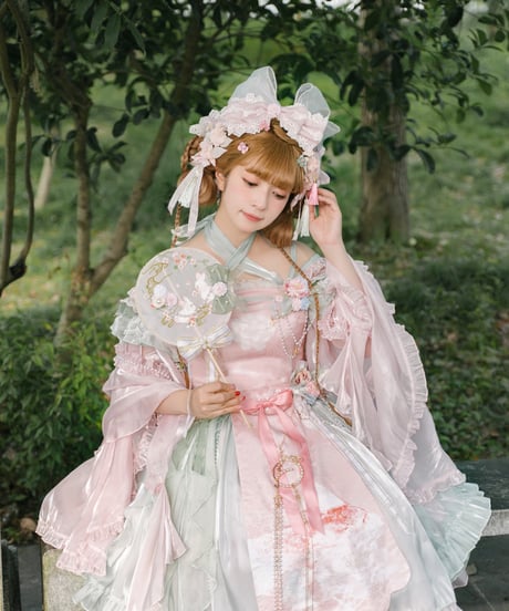 「初咲芙蓉」中華風ドレス＆小物【8/31まで】送料無料！
