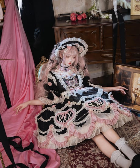 「Vintage Cake」ドレス４点フルセット（ブラック） 【2/14まで】送料無料！