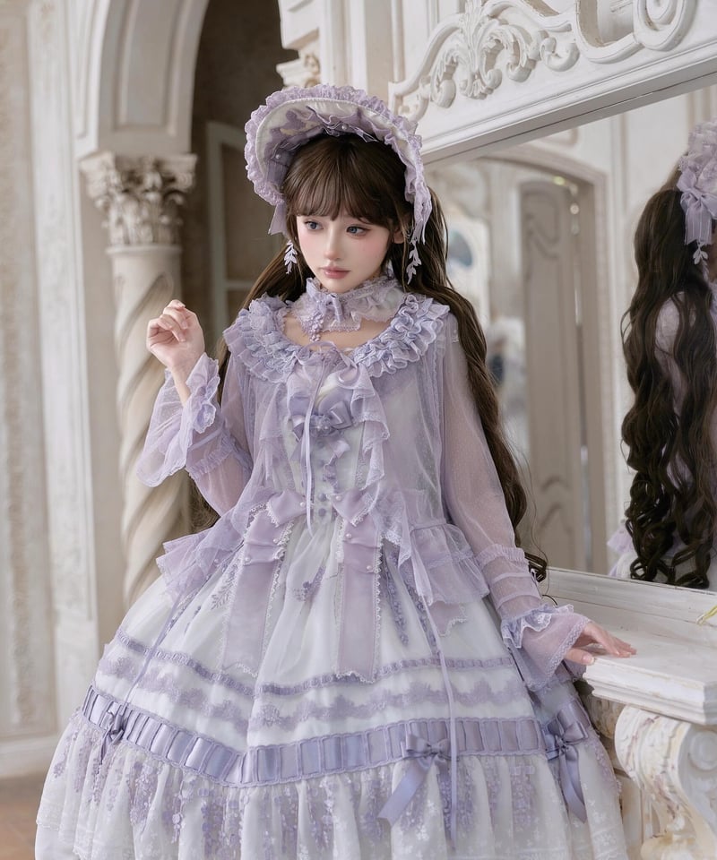 藤の庭」後開きジャンパースカート【5/25まで】ロリータ | GIRLISM