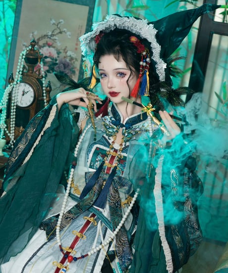 「嫉妬魔女」ドレス１１点フルセット 【7/14まで】送料無料！