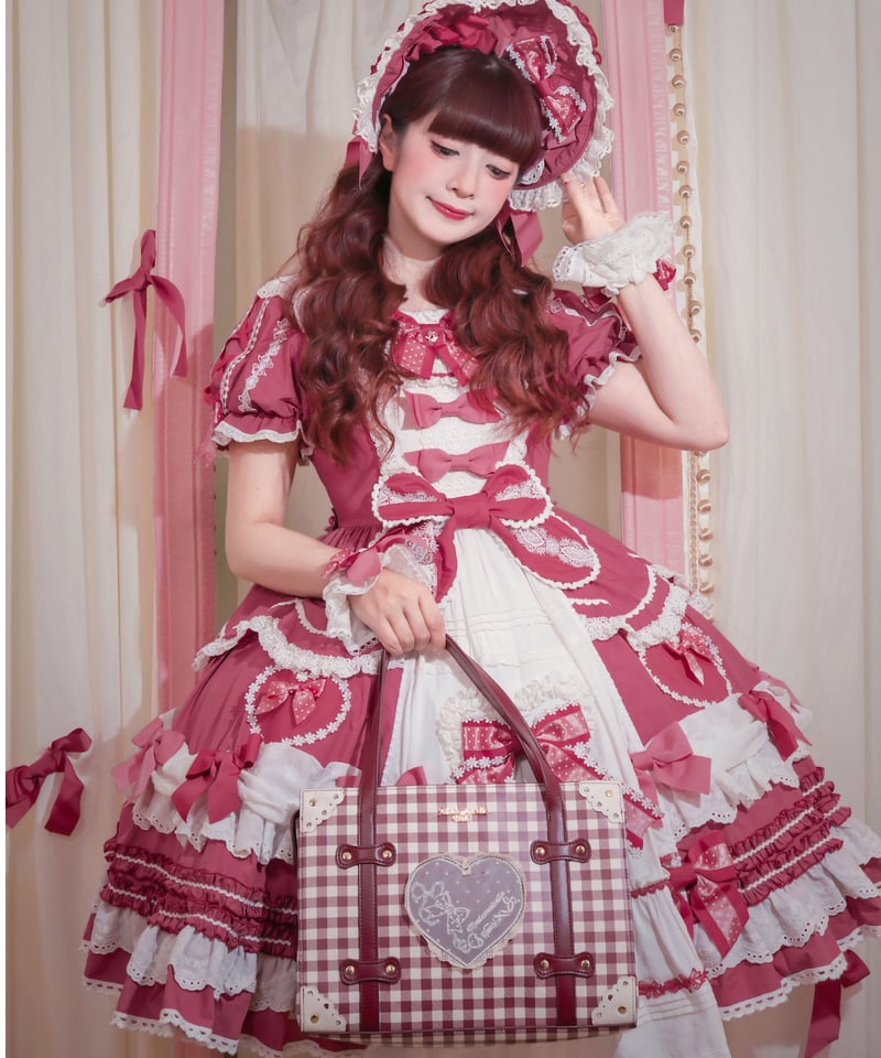 青木美沙子コラボ「ハートコンチェルト」トランクバッグ 【9/30まで