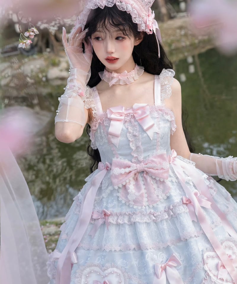 海外ブランド 新品未使用 pink up Lolita ジャンパースカート 商品詳細ページ