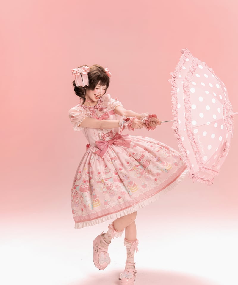 マイメロコラボ」マイメロ柄ワンピース 【3/7まで】送料無料！ | GIRLISM