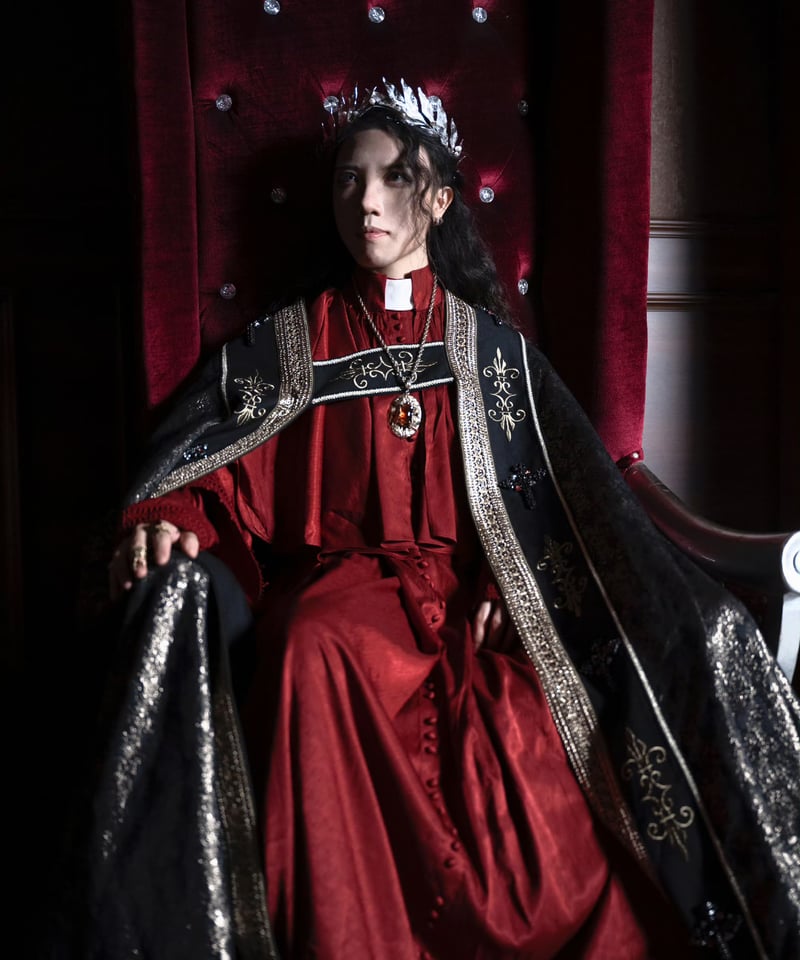 月夜祈祷」教皇ロングケープ【10/20まで】送料無料！ | GIRLISM