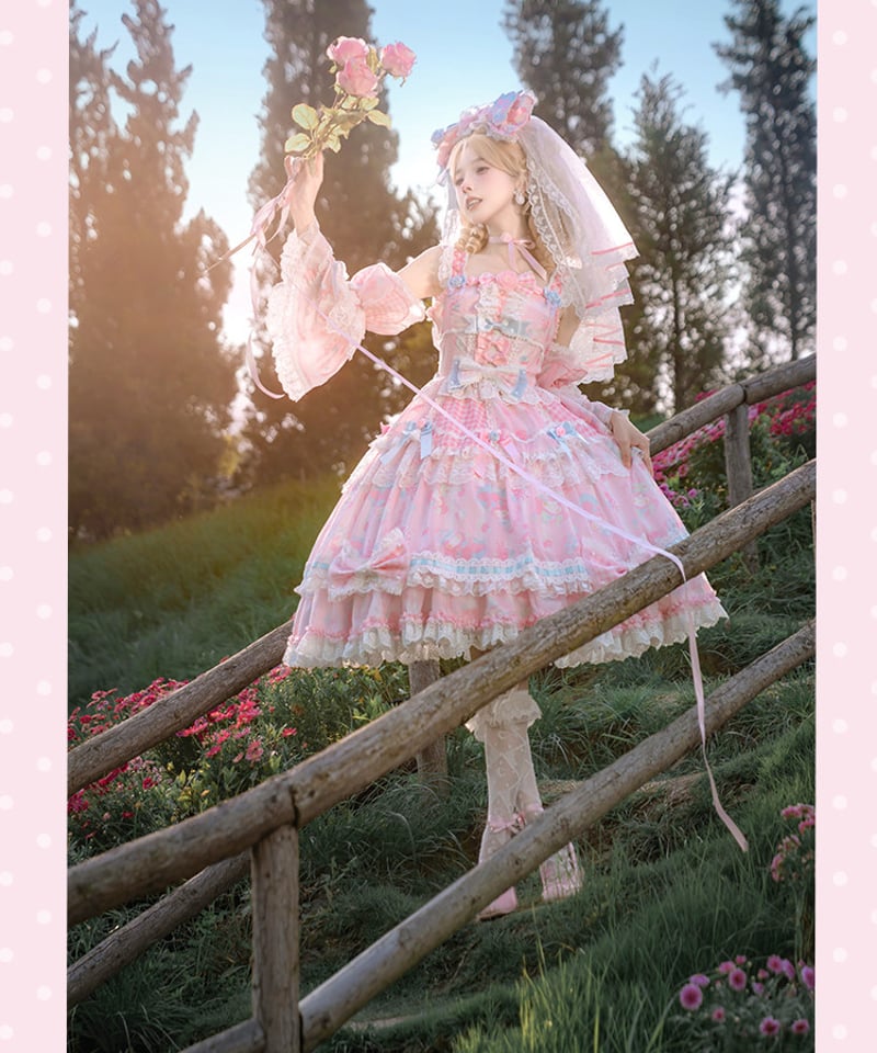 花箱×サンリオ マイメロディ」薔薇オフショルダードレス 【7/20まで