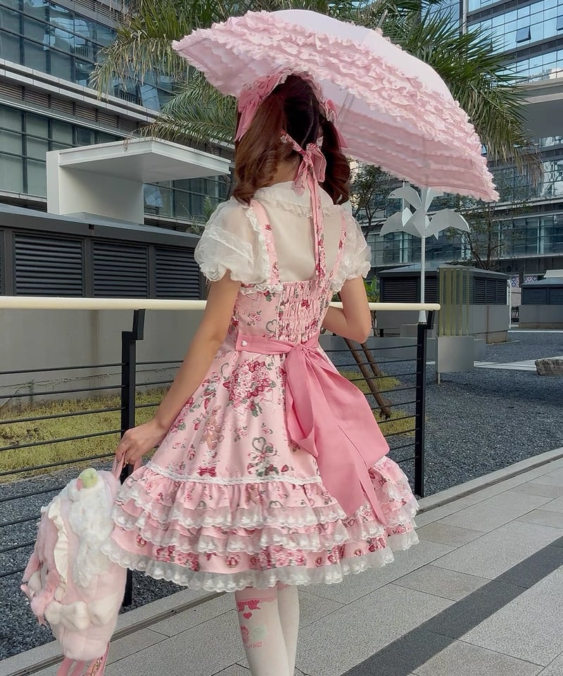 幸せのブーケ」ジャンパースカート 【12/20まで】送料無料！ | GIRLISM