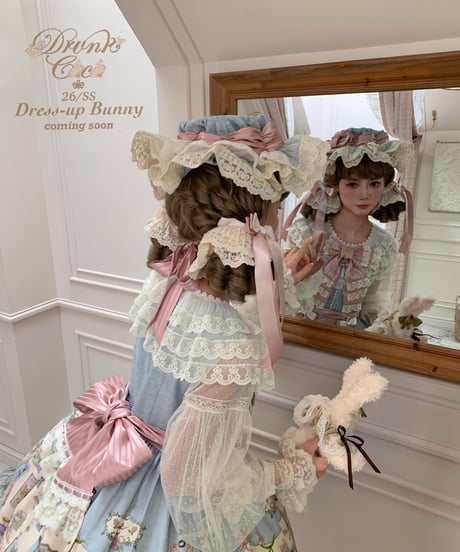 「Dress-up Bunny」長袖ワンピース【3/14まで】送料無料！