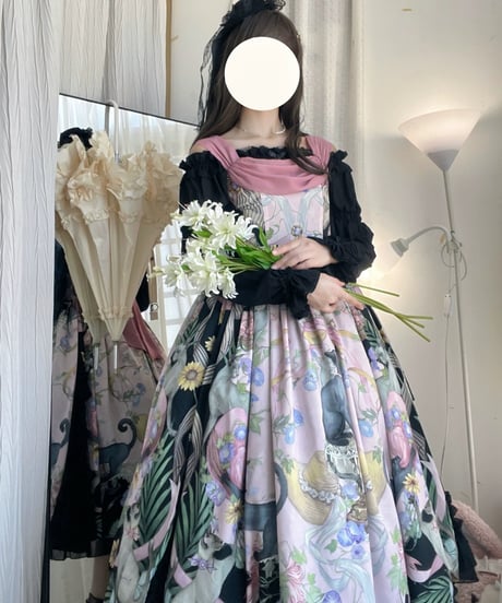 「Vintage Hat Cat」ジャンパースカート 【2/5まで】送料無料！