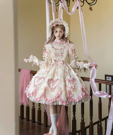 「Vintage Cake」ドレス４点フルセット（生成り） 【2/14まで】送料無料！