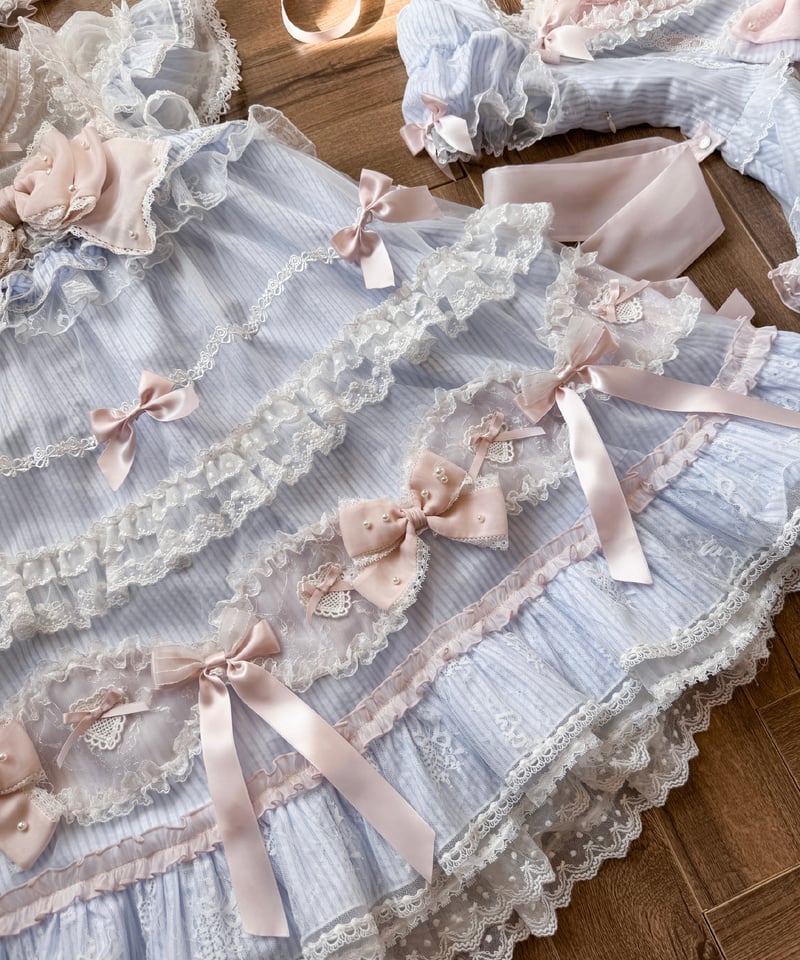 ストライプ乙女」ドールワンピース 【5/17まで】送料無料！ | GIRLISM