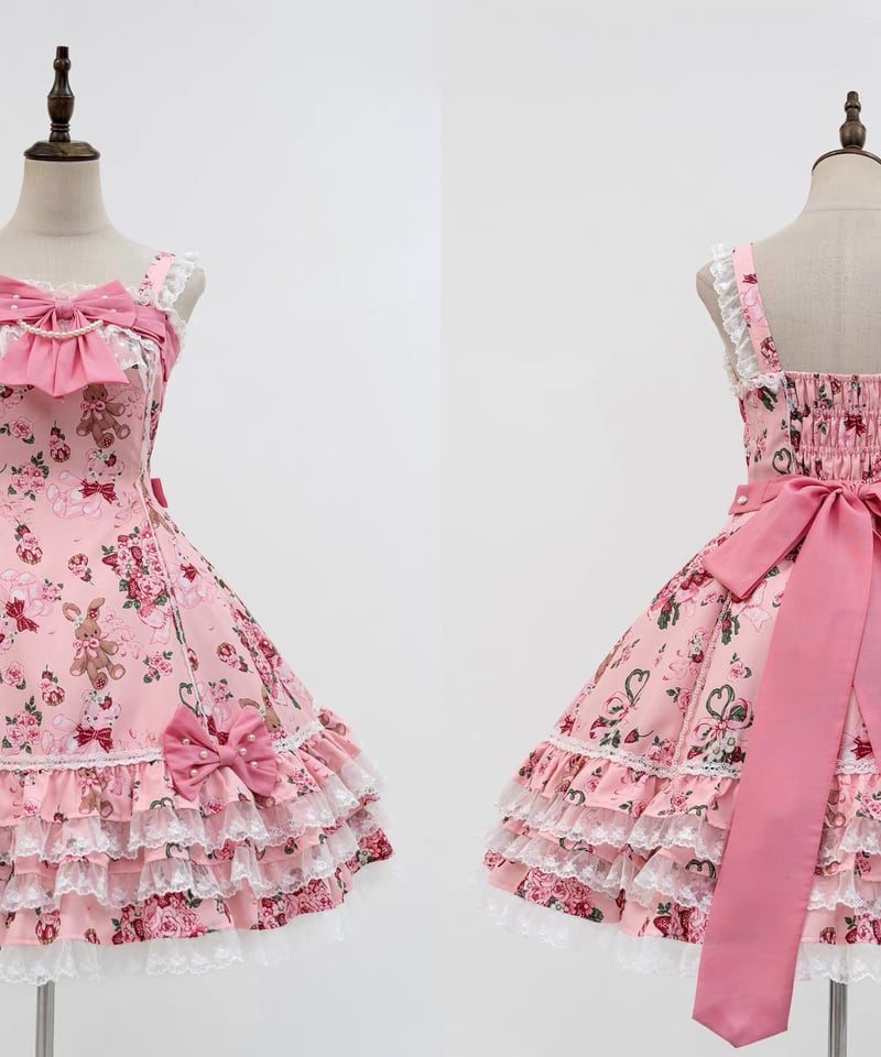 幸せのブーケ」ジャンパースカート 【12/20まで】送料無料！ | GIRLISM