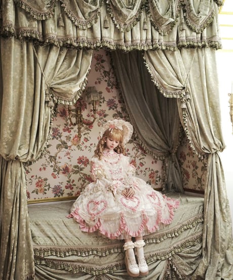 「Vintage Cake」ドレス４点フルセット（生成り） 【2/14まで】送料無料！