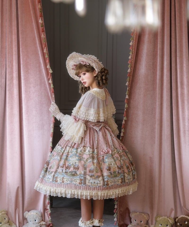 くまちゃんの博物館」ドレス 【3/7まで】送料無料！ | GIRLISM