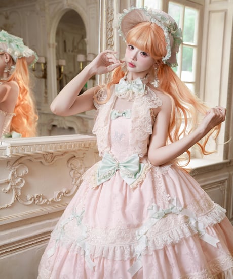 「Beloved Lily」ホルターワンピース 【7/2まで】ロリータ