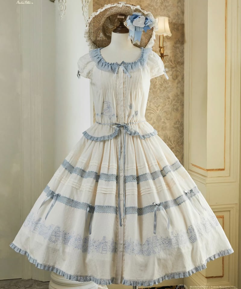 ピーターラビット」ブラウス＆スカート 【2/22まで】送料無料！ | GIRLISM