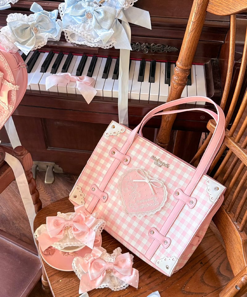 青木美沙子コラボ「ハートコンチェルト」トランクバッグ 【9/30まで