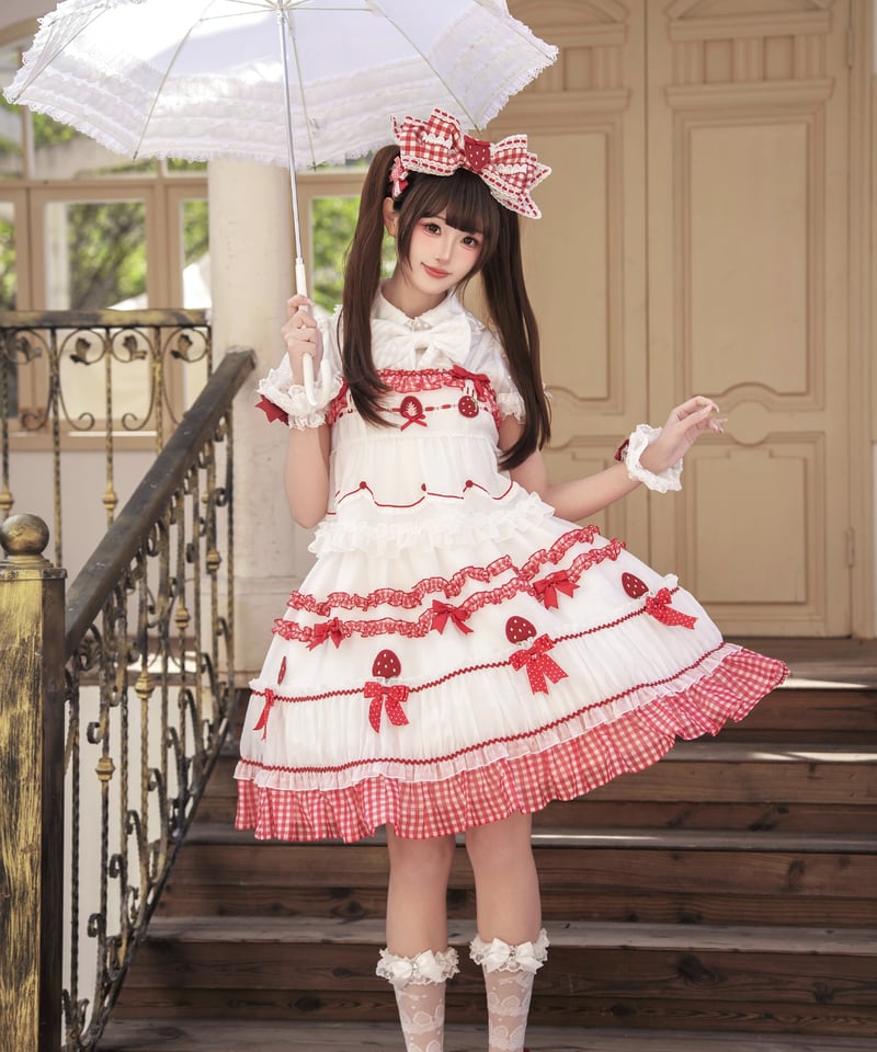 苺天使」ジャンパースカート 【1/2まで】送料無料！ | GIRLISM