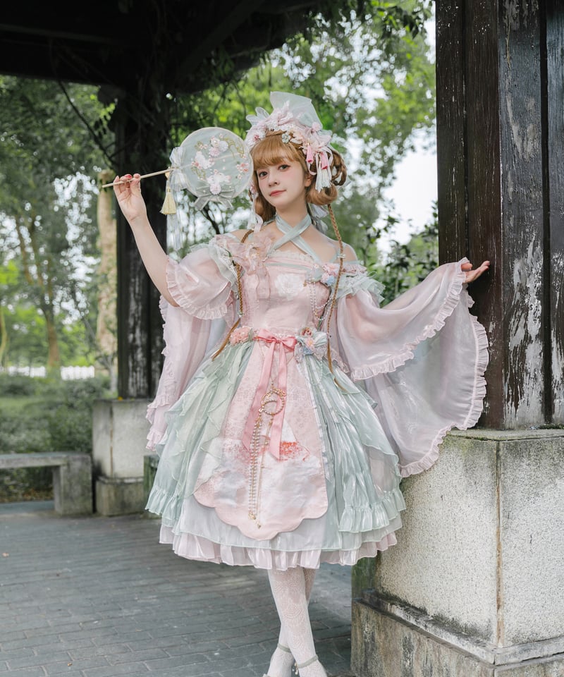 初咲芙蓉」中華風ドレス＆小物【8/31まで】送料無料！ | GIRLISM