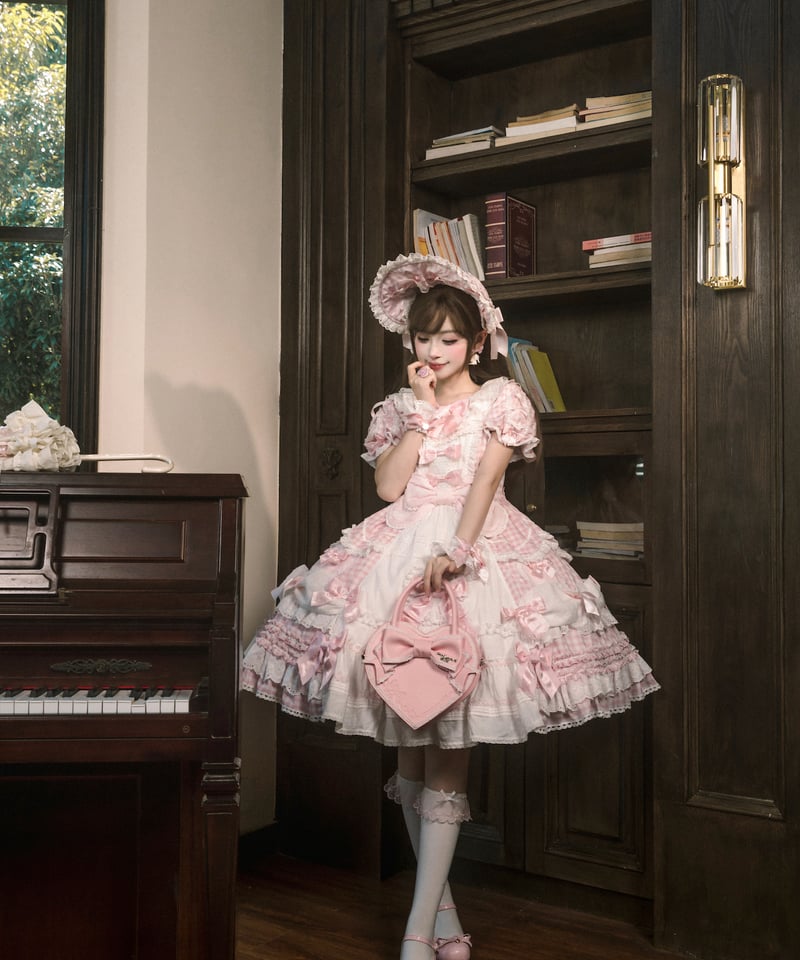 青木美沙子コラボ「ハートコンチェルト」ワンピース＆小物（ピンク