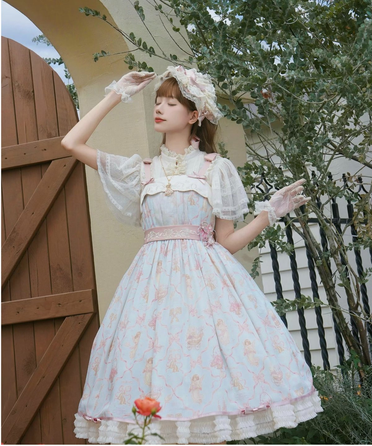 イマン・アミナ(グラス·ア·ブー)☆パリジェンヌ柄スカート