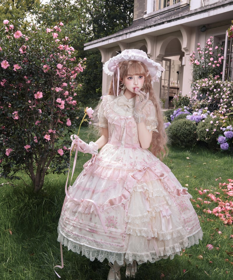 Flowers' Wish」ジャンパースカート 【5/10まで】ロリータ | GIRLISM