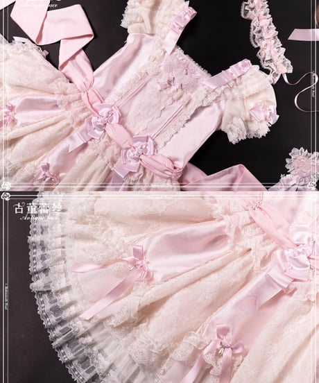 「Antique Lace」ショートワンピース【4/5まで】送料無料！